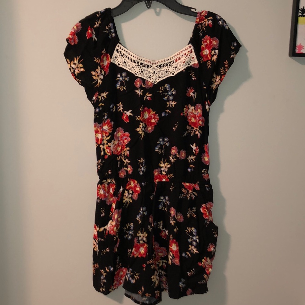 A romper with pockets